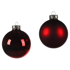 Depot Kugeln & Baumspitzen^Glas-Weihnachtskugel-Set