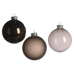 Depot Kugeln & Baumspitzen^Glas-Weihnachtskugel-Set