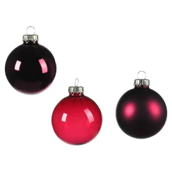 Depot Kugeln & Baumspitzen^Glas-Weihnachtskugel-Set