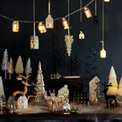 Depot Deko-Figuren & Objekte^Glitzer-Deko-Objekt Baum