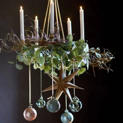 Depot Girlanden^Glitzer-Kunstgirlande Eukalyptus