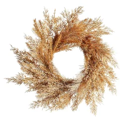 Depot Adventskranze & Zubehör^Glitzer-Kunstkranz Tanne