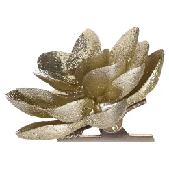 Depot Adventskranz-Deko^Glitzer-Kunst-Sukkulente Auf Clip