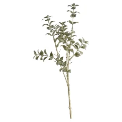 Depot Adventskranz-Deko^Glitzer-Kunstzweig Blatter