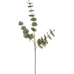 Depot Blumen^Glitzer-Kunstzweig Eukalyptus
