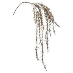 Depot Adventskranz-Deko^Glitzer-Kunstzweig, Hangend