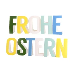 Depot Hange-Schriftzug Frohe Ostern> Deko-Figuren & -Objekte