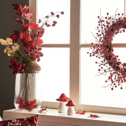 Depot Blumen^Herbststraus Hagebutte & Ahorn