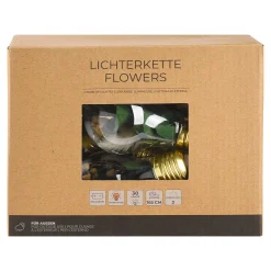 Depot Beleuchtung Für Drinnen^In- & Outdoor-Lichterkette Flowers
