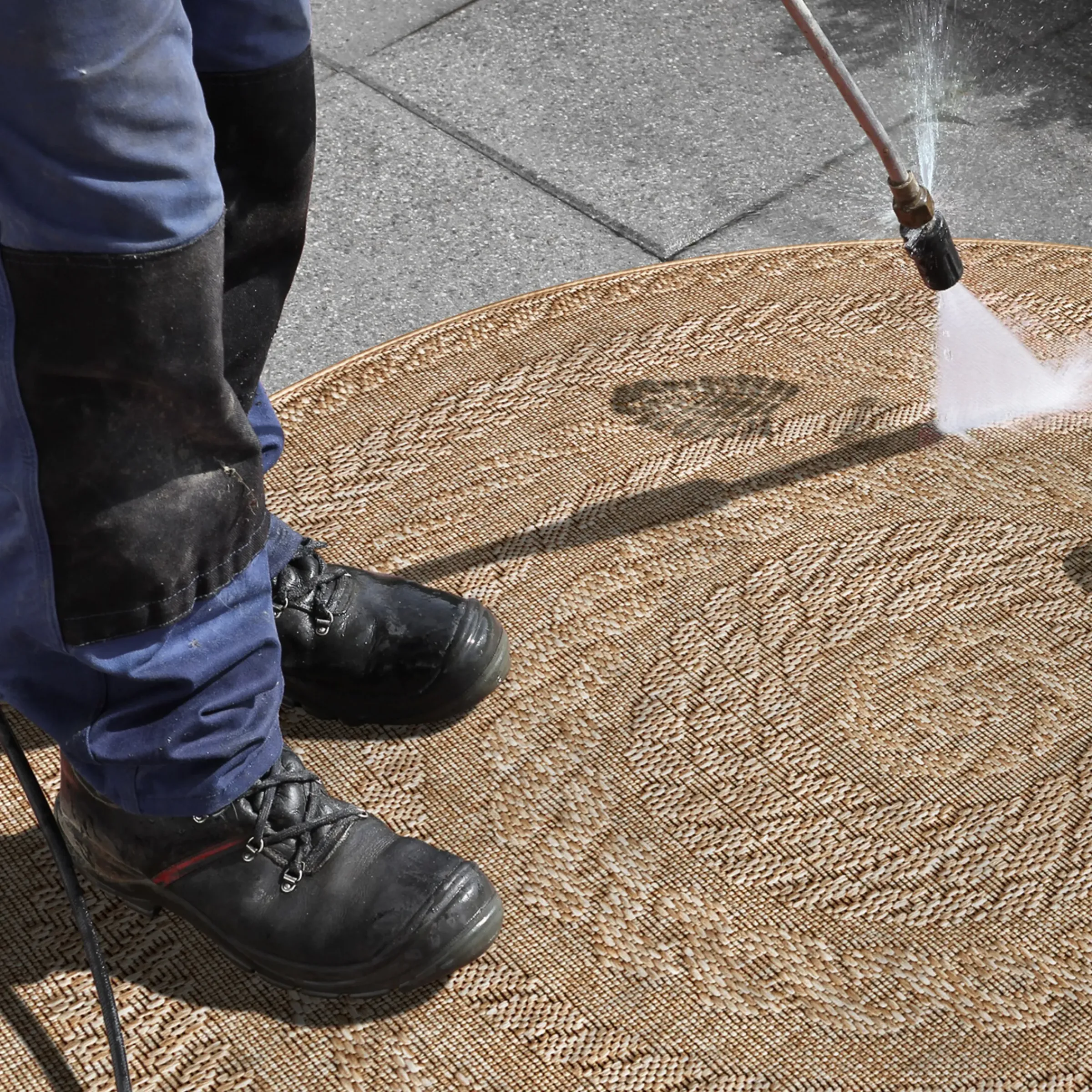 Depot In- & Outdoor-Teppich Almendro> Runde Teppiche