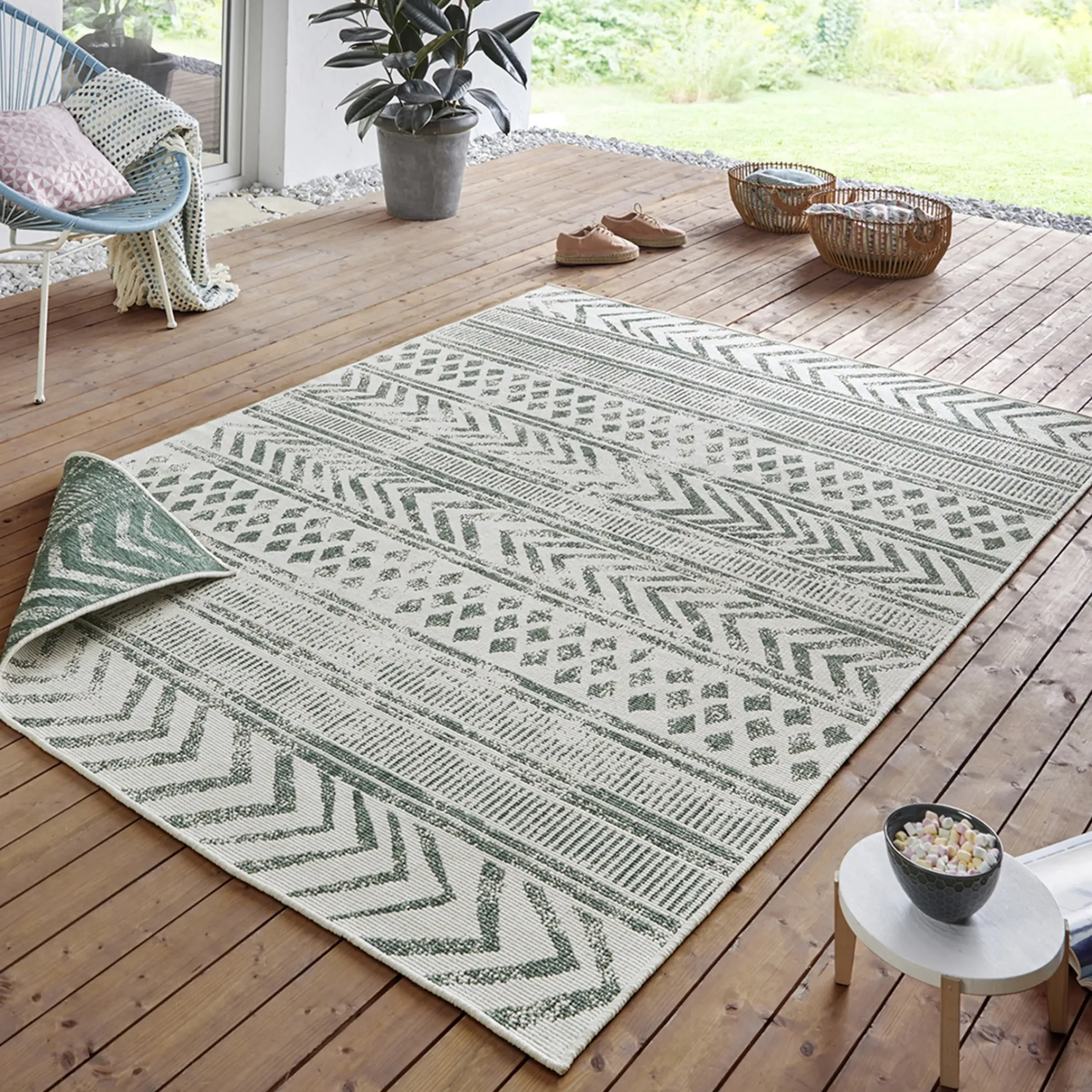 Depot In- & Outdoor-Teppich Birni> Eckige Teppiche