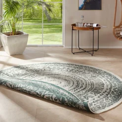 Depot In- & Outdoor-Teppich Casuri, Wendbar> Runde Teppiche