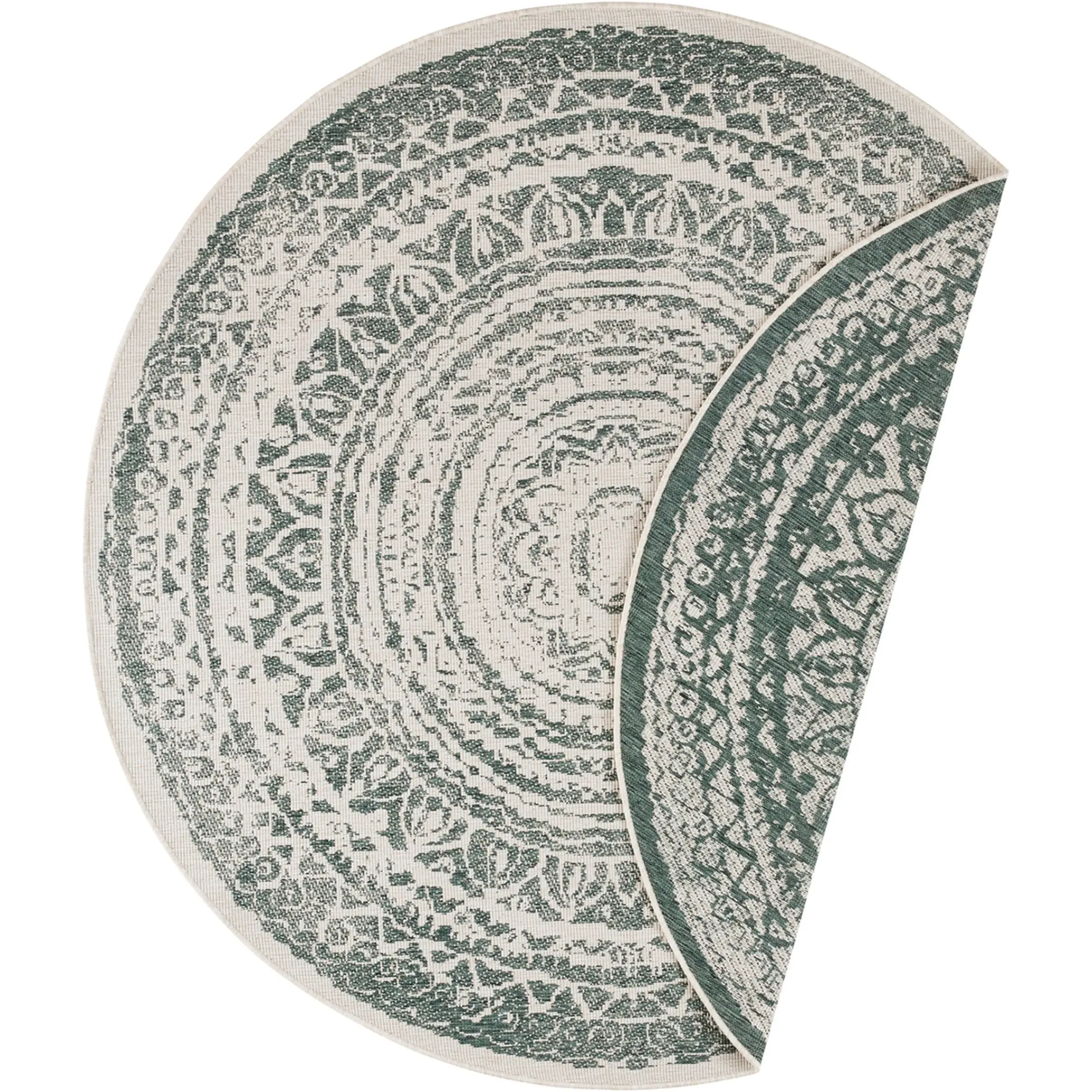 Depot In- & Outdoor-Teppich Casuri, Wendbar> Runde Teppiche