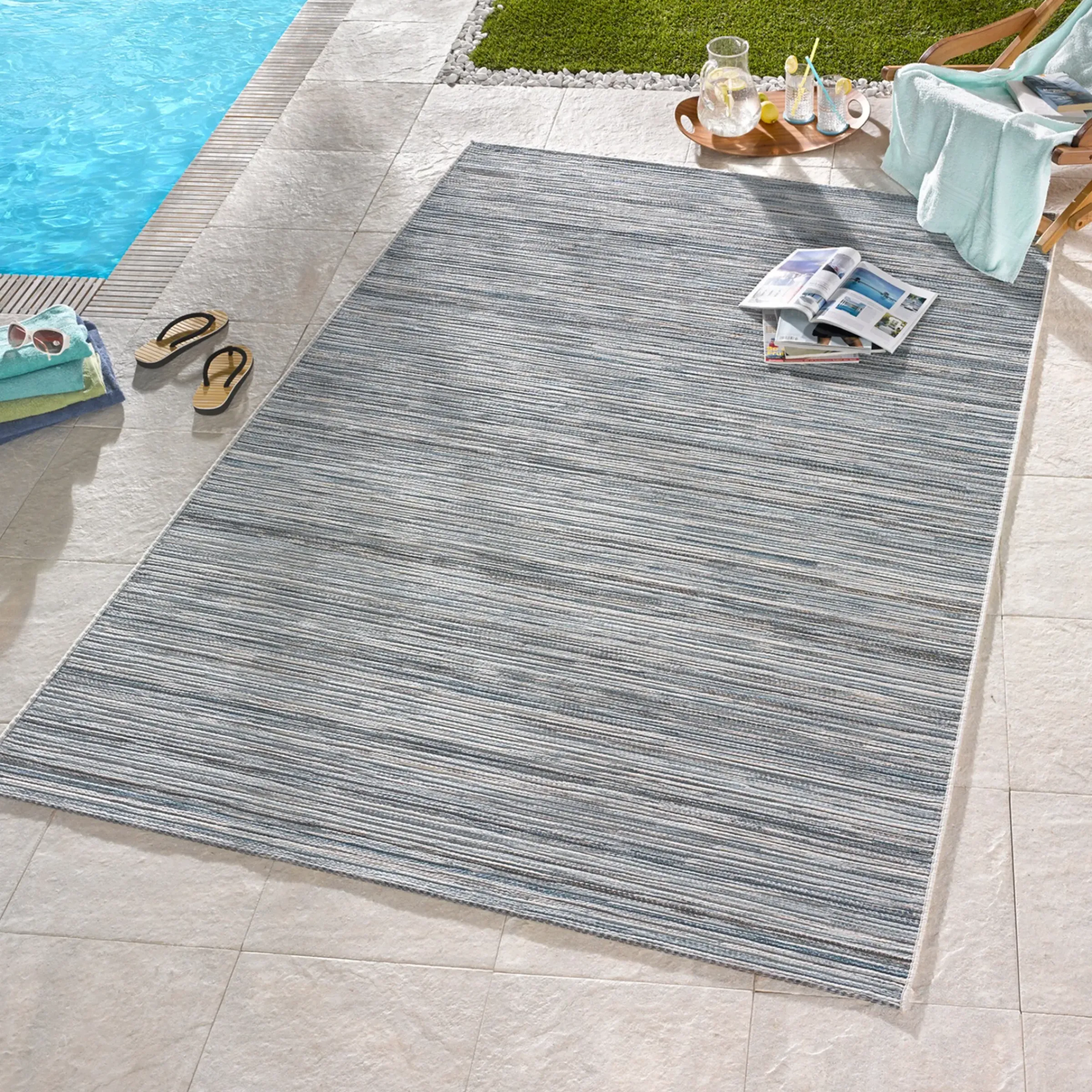 Depot In- & Outdoor-Teppich Lotus> Eckige Teppiche