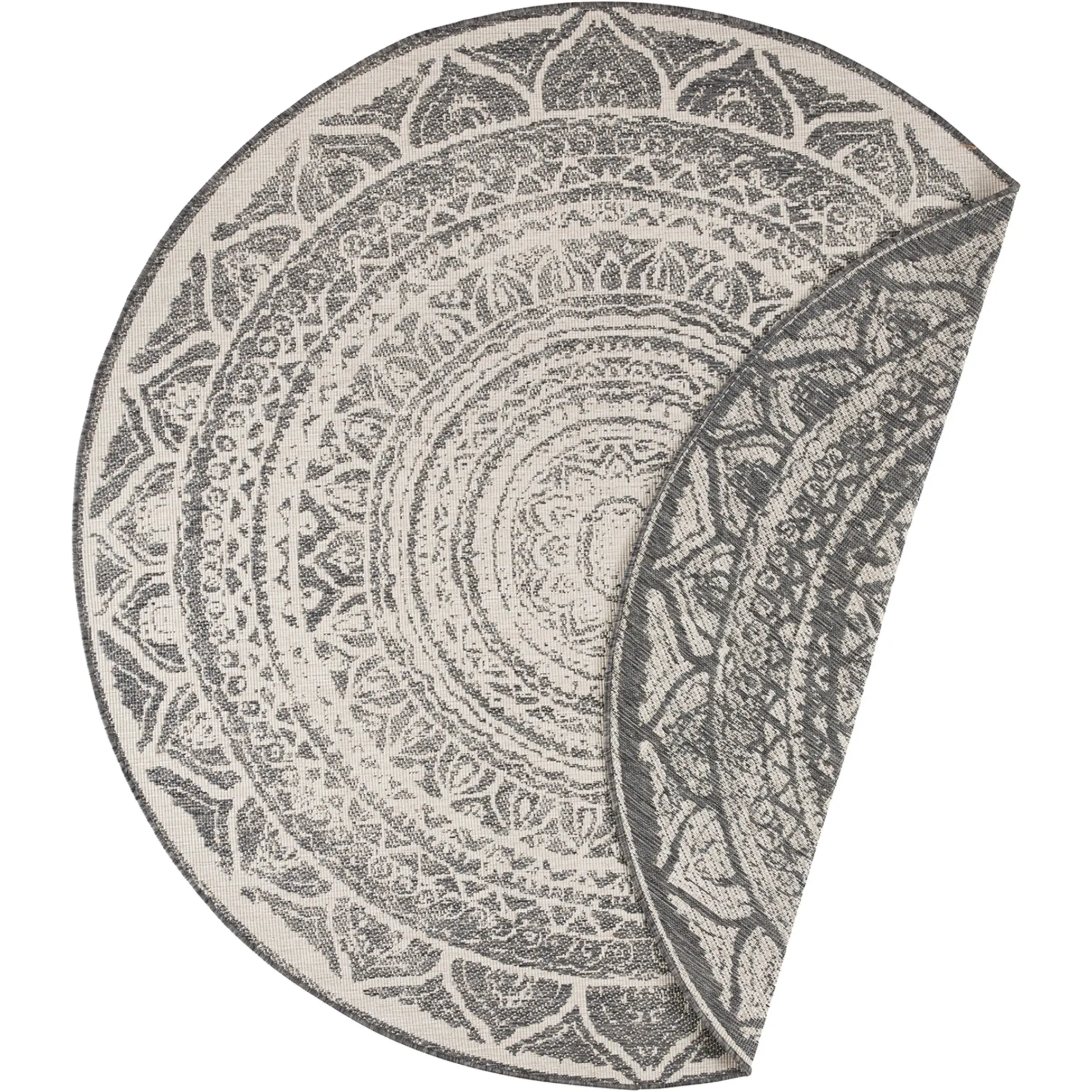 Depot In- & Outdoor-Teppich Siruma, Wendbar> Runde Teppiche