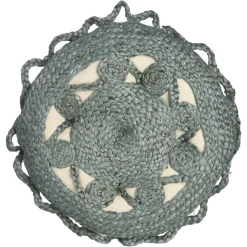 Depot Jute-Kissen Flower> Kissen