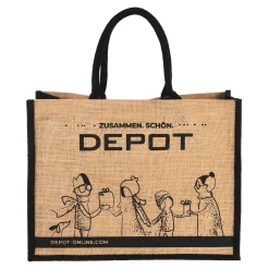 Depot Tuten & Boxen^Jutetasche Xmas