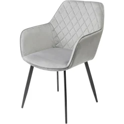 Depot Kare Samt-Armlehnstuhl Kayla> Stühle