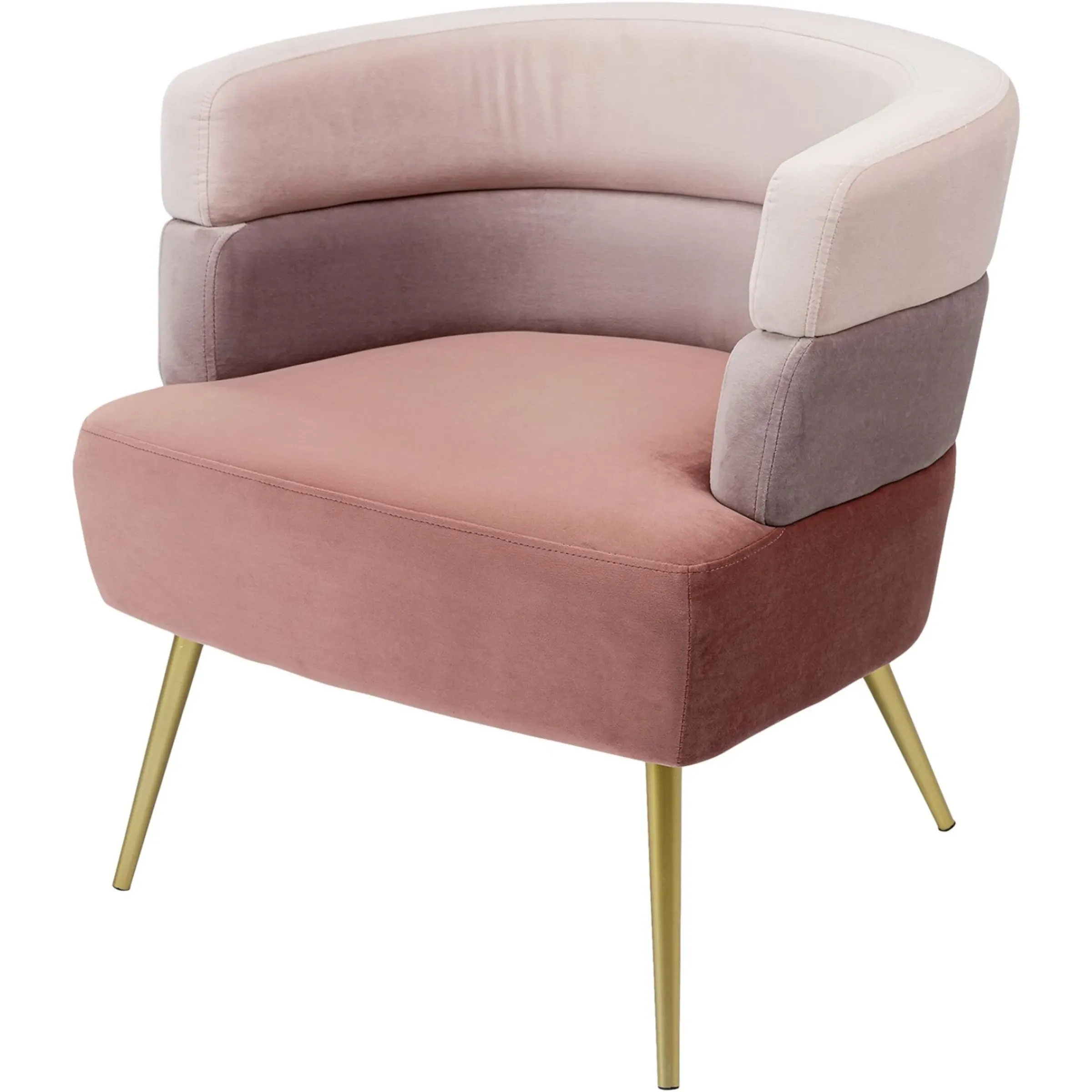 Depot Kare Samt-Sessel Sandwich> Sessel