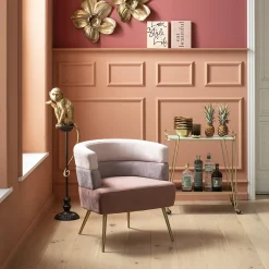 Depot Kare Samt-Sessel Sandwich> Sessel