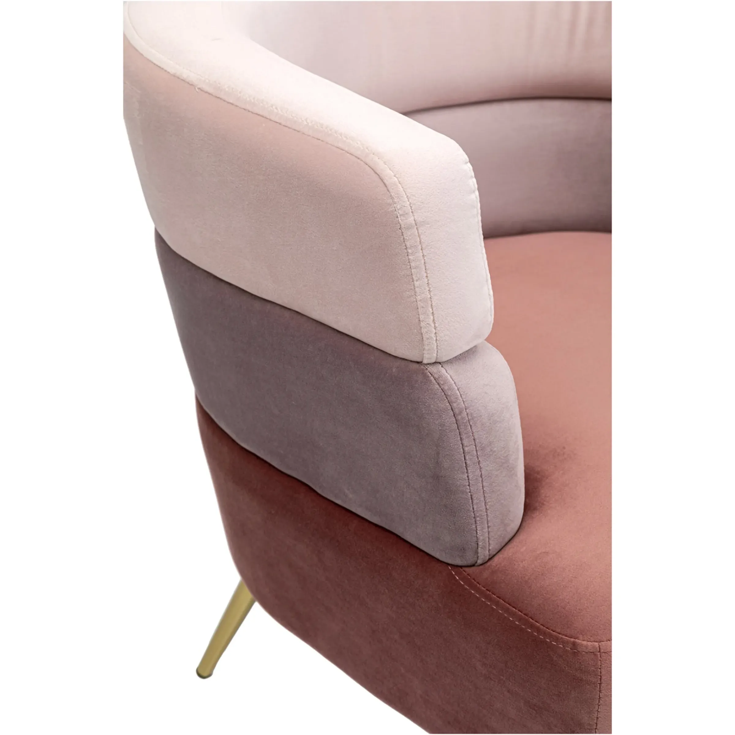 Depot Kare Samt-Sessel Sandwich> Sessel