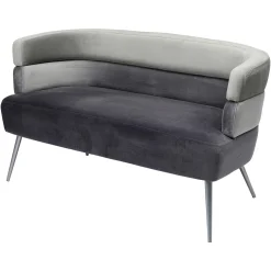 Depot Kare 2-Sitzer Samt-Sofa Sandwich> Sofas