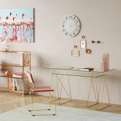 Depot Kare Wanduhr Leonardo> Wanddeko