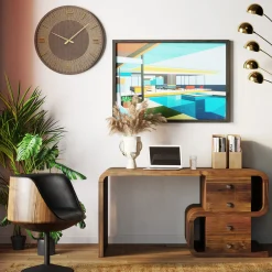 Depot Kare Wanduhr Levi> Wanddeko