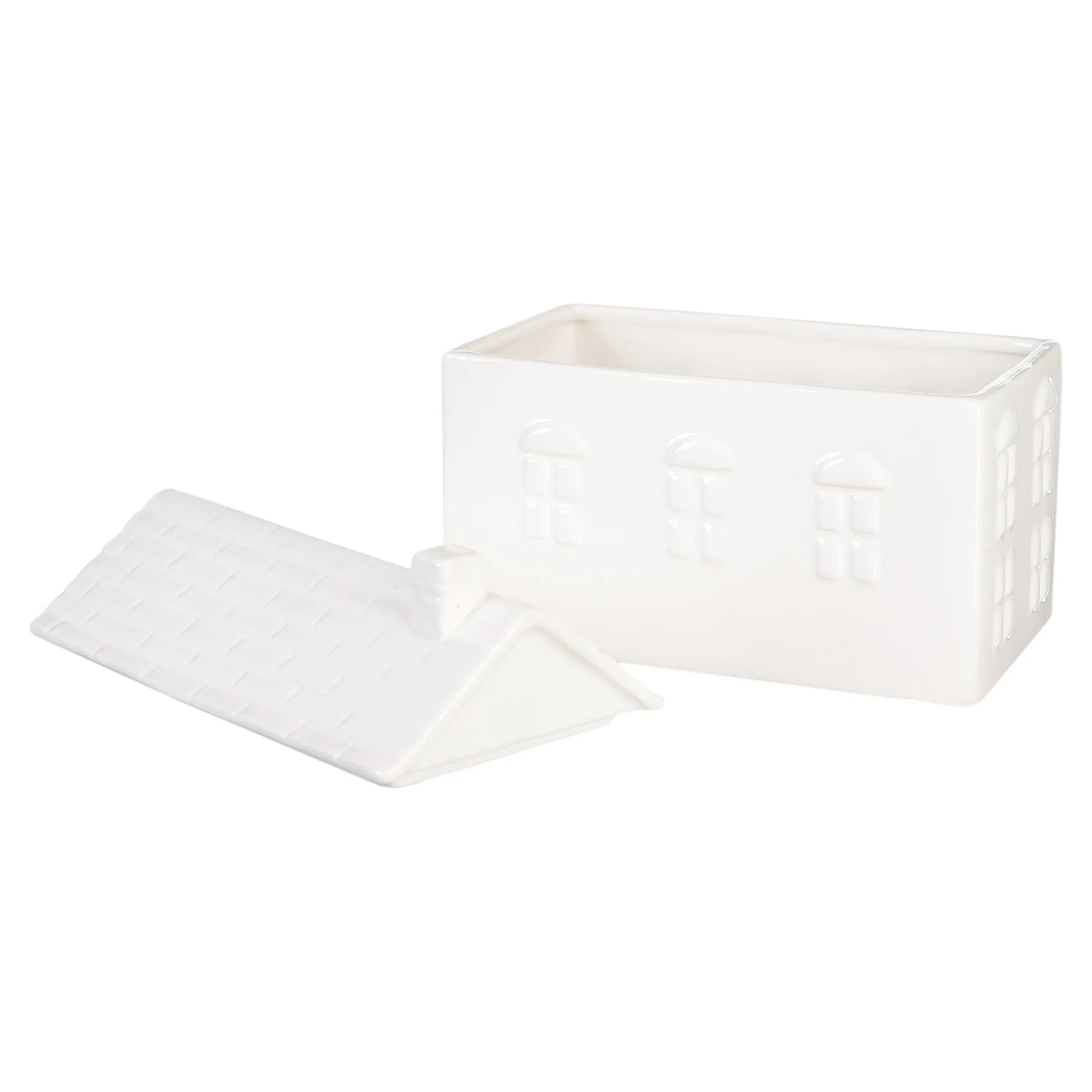 Depot Deko-Figuren & Objekte^Keramik-Vorratsdose Haus