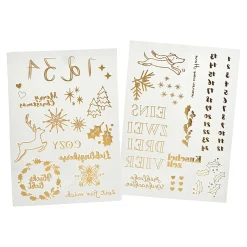 Depot Adventskerzen^Kerzen-Set Advent Mit Kerzenstickern