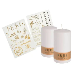 Depot Adventskerzen^Kerzen-Set Advent Mit Kerzenstickern