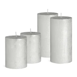 Depot Adventskerzen^Kerzen-Set Metallic Finish