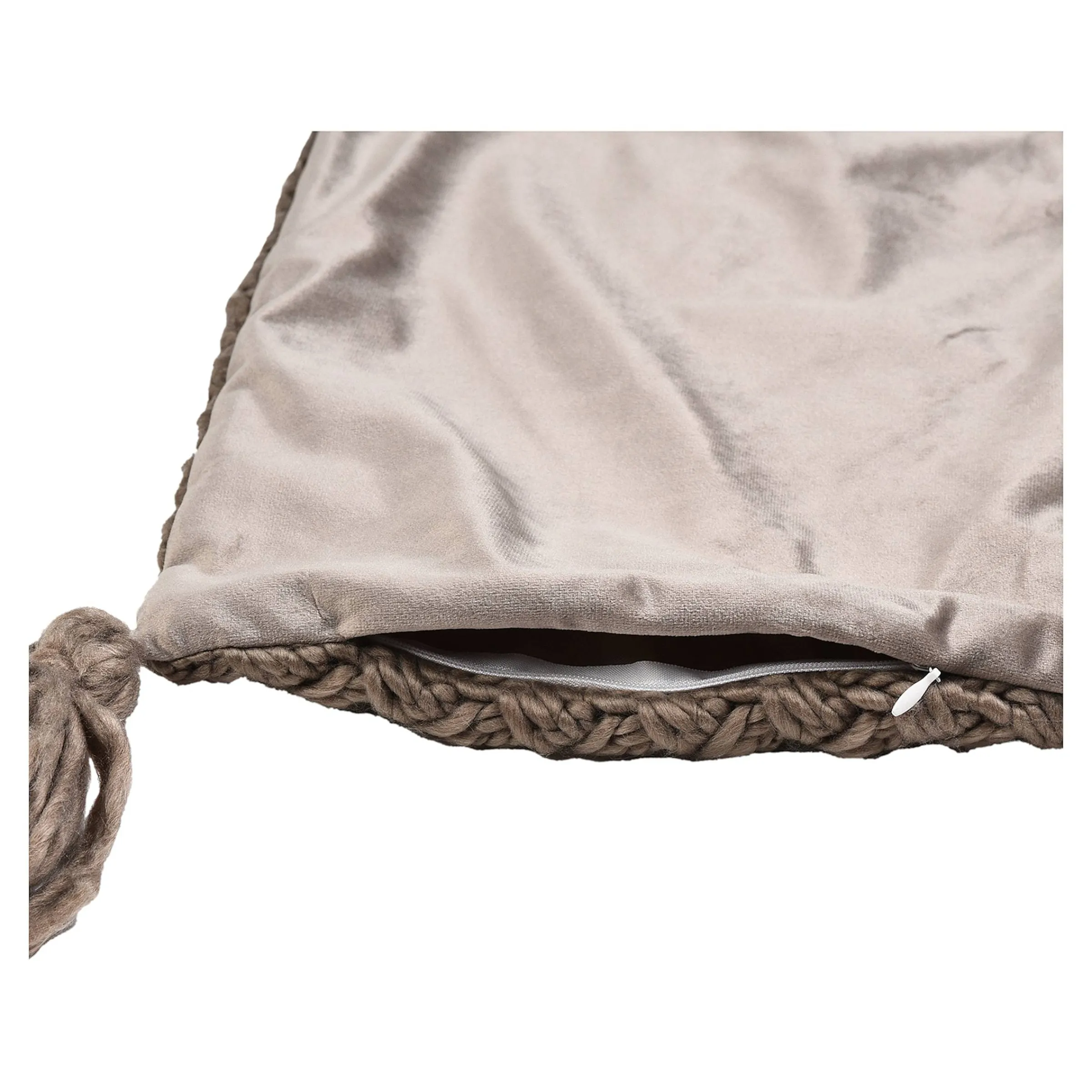 Depot Kissen^Kissenhulle Diagonally Knit