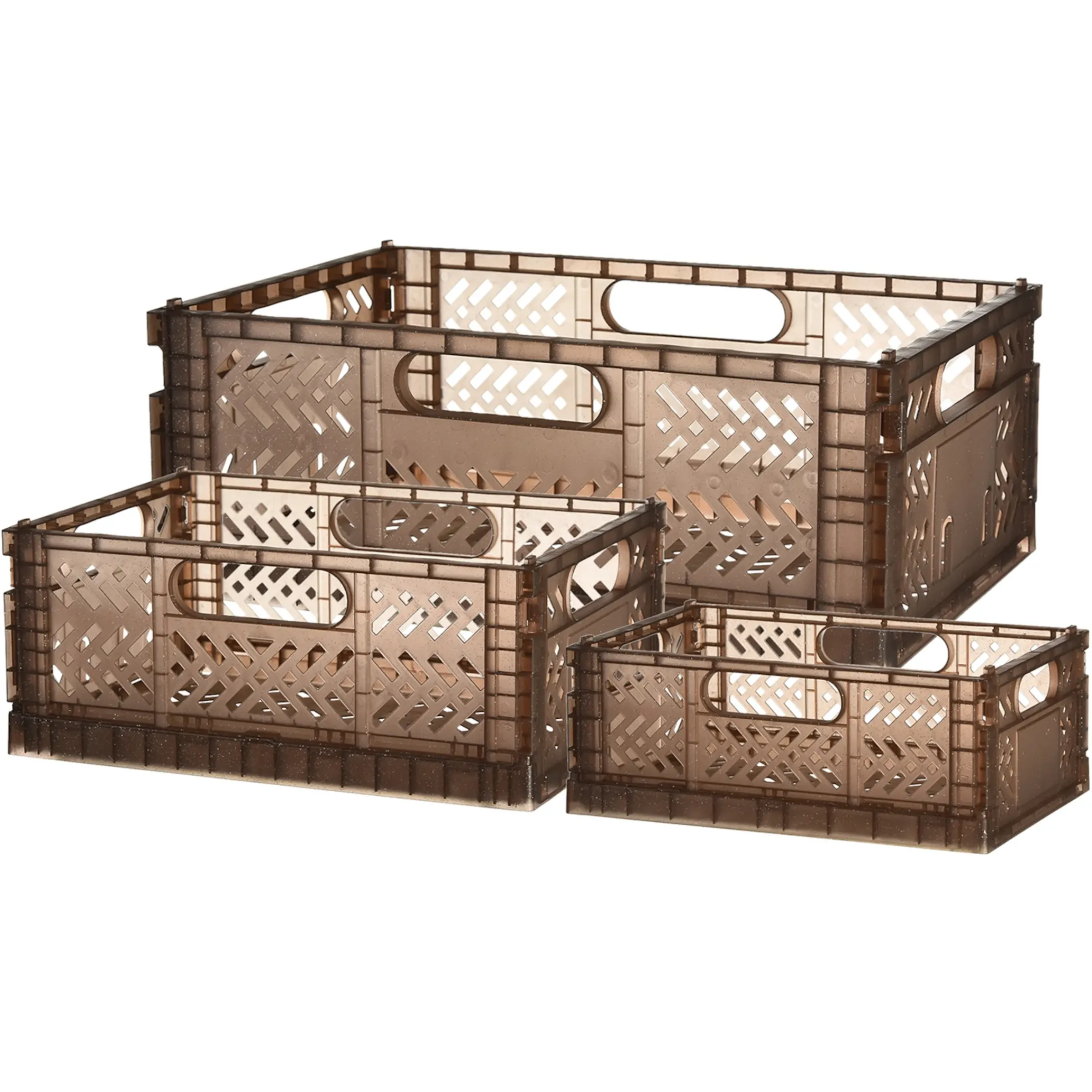 Depot Klappboxen-Set Glitter> Aufbewahrung