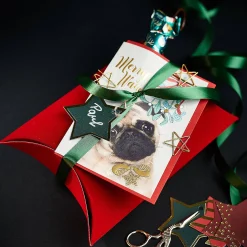 Depot Weihnachtskarten^Klappkarte Mops