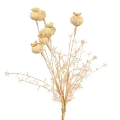 Depot Kunstblumenbund Mohn> Einzelblumen & Zweige