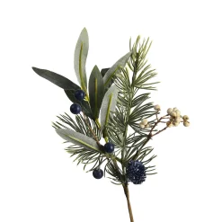 Depot Adventskranz-Deko^Kunst-Blumenpick Oliveberry