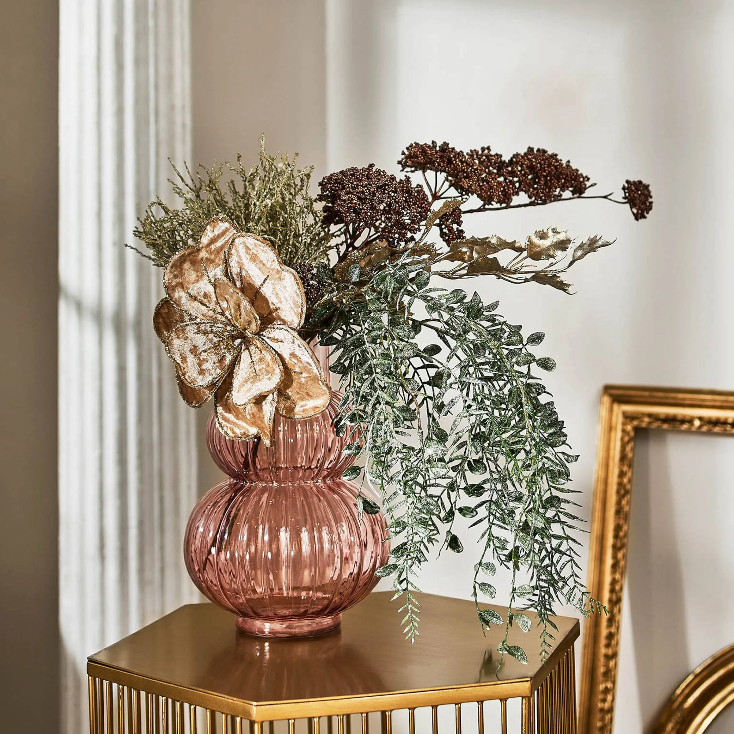 Depot Blumen^Kunstbundel Grasbusch