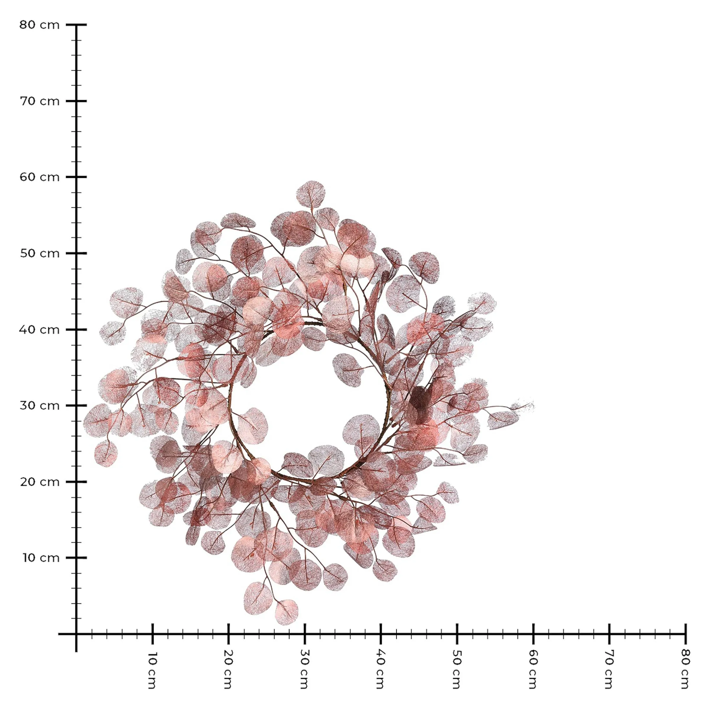 Depot Adventskranze & Zubehör^Kunstkranz Eukalyptus
