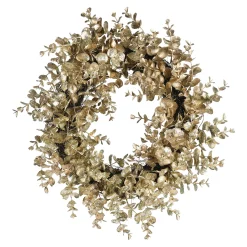 Depot Adventskranze & Zubehör^Kunstkranz Eukalyptus