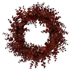 Depot Adventskranze & Zubehör^Kunstkranz Eukalyptus