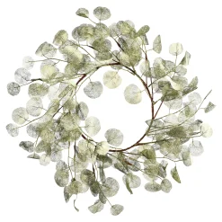 Depot Adventskranze & Zubehör^Kunstkranz Eukalyptus