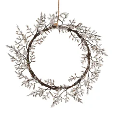 Depot Adventskranze & Zubehör^Kunstkranz Glasspearl