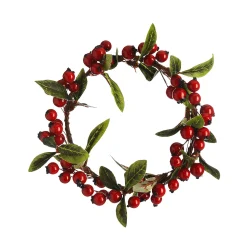Depot Adventskranze & Zubehör^Kunstkranz Hagebutte