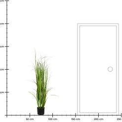 Depot Kunstpflanze Grasbuschel Im Topf> Kunstpflanzen