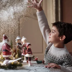 Depot Adventskranz-Deko^Kunstschnee Glitterstar