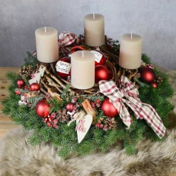 Depot Adventskranze & Zubehör^Kunst-Tannenkranz