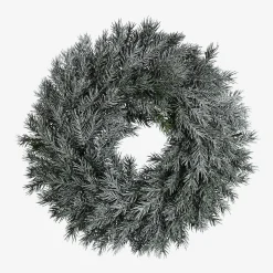 Depot Adventskranze & Zubehör^Kunst-Tannenkranz Frosty