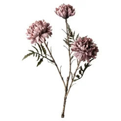 Depot Adventskranz-Deko^Kunstzweig Chrysantheme