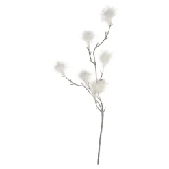 Depot Adventskranz-Deko^Kunst-Zweig Feder